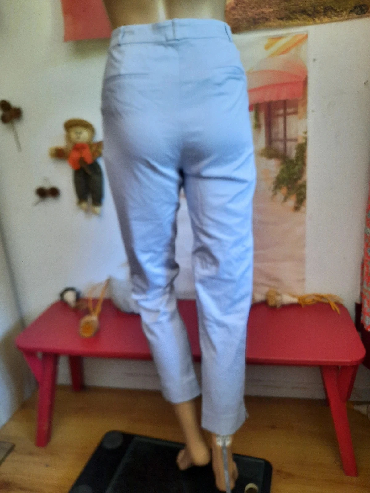 🥀Pantacourt en algodón, mujer Talla 38. Marca 1.2.3 Paris. – photo 3